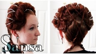 Game of Thrones Hair - Sansa Stark King's Landing Wedding Hair