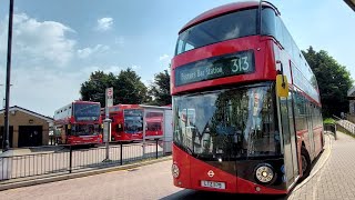 FRV - Arriva London LTZ 1179 LT179 - 313 Chingford Station - Potters Bar Station