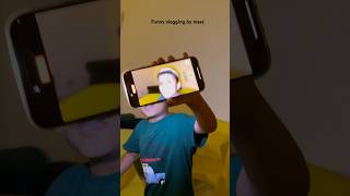 Funny vlogging by my littel cousin maaz