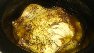 Keto meal #2 / Food bank haul / slow cooked chicken.