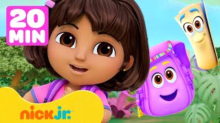 Даша | Лучшие моменты Даши с рюкзаком и картой! | Nick Jr. Cyrillic