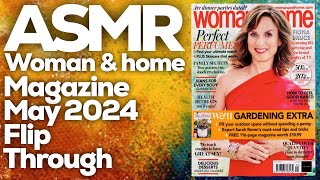 Gentle Whispering ASMR Page Flip: Exploring the May 2024 Woman & Home Magazine , StevenAntonyASMR