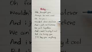 Baby💙-Justin Bieber