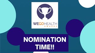 WEGO Health Award Nominations