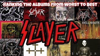 Slayer Albums Ranked from Worst to Best (Ranking the albums:Slayer) #albumsranked #slayer