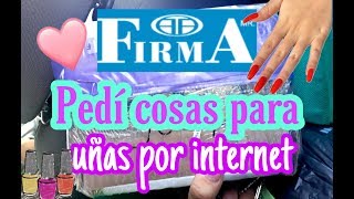 PRODUCTOS FIRMA | ABRIENDO PAQUETE | COMPRA POR INTERNET