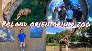 Poland Orientarium zoo | First time seeing Giraffe 🦒| weekend vlog | #łódź 🇵🇱