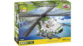 [COBI ] Eagle Attack Helicopter - Speedbuild (Small Army Series No. 2362)