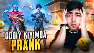 ODDIY KIYIMIDA PRANK 😂 ODAMLARNI SINAYMIZ - PUBG MOBILE!!!