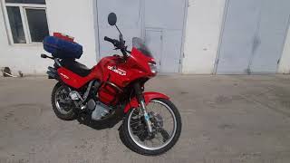 Red Transalp Honda