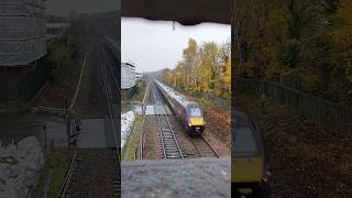 EMR Meridian class 222 passing Midland Mainline