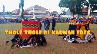 Ebeg banyumasan di acara 56 ebeg cantik di karmand ebeg purwokerto