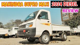 Mahindra Supro Maxi Diesel 2024 Review || Supro Profit Truck Mileage On Road Price Details 💥