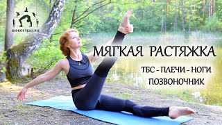 МЯГКАЯ РАСТЯЖКА от БОЛИ - ТАЗОБЕДРЕННЫЕ, ПОЗВОНОЧНИК, ПЛЕЧИ и НОГИ