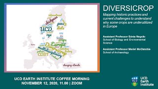 Dr. Sónia Negrão & Dr. Meriel McClatchie: DIVERSICROP Project Update