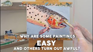 🎨 When does painting start to get fun? 🐟