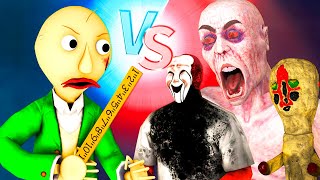 😱БАЛДИ РЕМАСТЕР vs SCP - 🎬ФИЛЬМ (Крипипаста Все Серии Baldi's Basics Classic Remastered Анимация 3D)