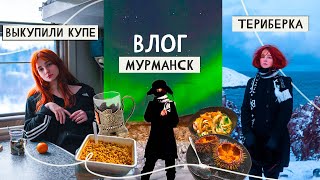 выкупила КУПЕ в поезде, северное СИЯНИЕ, Териберка и Мурманск | влог