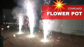 Gaint Flower Pot | Beautiful Flower Shower Crackers | Flower Pot | DIWALI 2020 FIREWORKS BURSTING