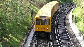 BVG U-Bahn U3 677-03 A3L71 | Einfahrt Freie Universität im Einschnitt nach Nollendorfplatz