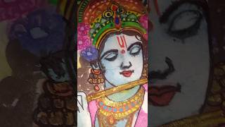 Happy Janmashtami | Shri Krishna 🦚 Drawing (Part 2) #shorts #art #drawing #shrikrishna #janmashtami