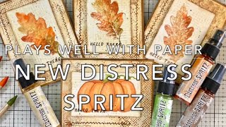 NEW Distress Spritz Colors!