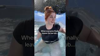 Hot tub adventures are my favourite! #viral #swimming