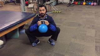 Hip Opener -Goblet Squat Stretch