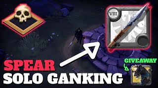 Albion Online Spear Solo Ganking | The Best Build | Gallant Horse Giveaway! | Episode 2