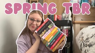 my spring tbr 2024 🌸 books I want to read this spring!