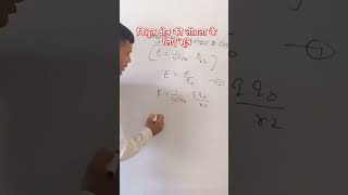 विधुत क्षेत्र की तीव्रता के लिए सूत्र  | Electric Field@RaviSirYadav #physics #education