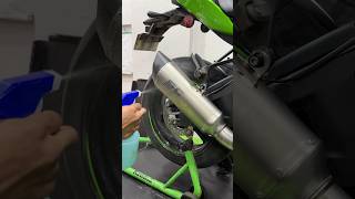 SC1R Exhaust Installation ASMR💥#Zx10r#kawasakizx10#kawasaki #bikelife#bikers#ninja#asmr #satisfying