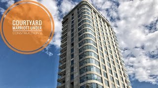 [4K]New Skyscraper Courtyard Marriott Phnom Penh (Under Construction 2) 2017