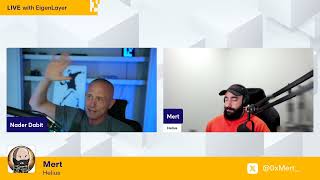 Live on EigenLayer with Mert, CEO and founder of Helius