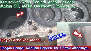 Lambat Penangganan , Fatal Akibatnya !!! Dutro Makan Oli, Mesin Overheat..Jangan sampai mobilmu Sepe