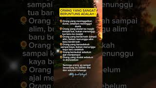 Orang yang sangat beruntung#feedshorts #viral #quotes #belajarislam #fypシ #foryou #fyp