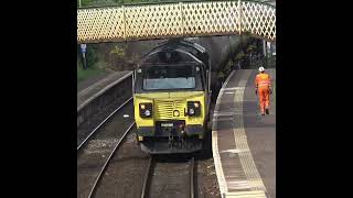 Colas Rail 70810 departing Dalston Oil Terminal - 2nd May 2024