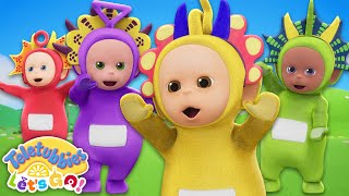 Learn how to ROAR! Teletubbies are Dinosaurs for a day | Tiddlytubbies | New Teletubbies Let’s Go