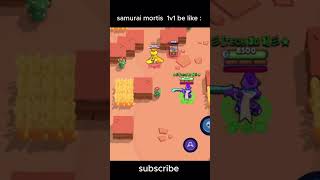 Samurai Mortis 1vs1🗿  #brawlstars #shorts