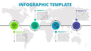 Animated Infographic template in PowerPoint