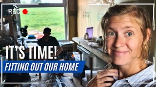 IT'S TIME / Fitting out our Tiny home in RUSSIA!