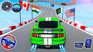 GT Car Stunt  3D - Impossible Mega Ramp GT Car Racing - Android Gameplay