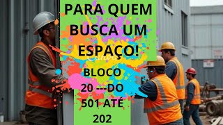 "ESTE CHARMOSO APARTAMENTO  COMPACTO É IDEAL PARA QUEM BUSCA UM ESPAÇO!  BLOCO 20 ---DO 501 ATÉ 202