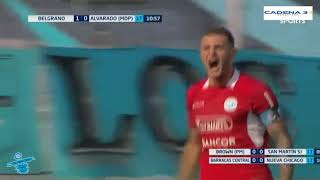 Relatos del Bocha Ouriet de los Goles de Belgrano (Vegetti) 2 vs. Alvarado 2