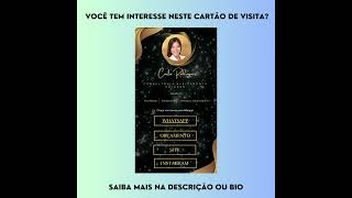 CARTÃO INTERATIVO PERSONALIZADO EM PDF CICLÁVEL PARA DIVULGAR SEU SERVIÇO– VAMOS CONVERSAR!