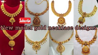 New model gold necklace designs with weight and price ll necklace designs collection ll 22crt gold