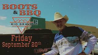 Boots & BBQ on September 20th