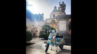 VESPA UFFICIALE SICILIA IN VESPA- ARTE E PASSIONE CONNUBIO PERFETTO