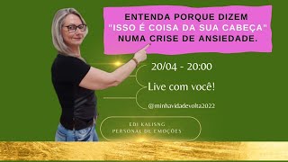 ENTENDA PORQUE DIZEM "ISSO É COISA DA SUA CABEÇA" NUMA CRISE DE ANSIEDADE.