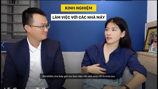 Những tuýp làm việc với nhà máy khi bạn là trader hoặc broker trong ngành XNK